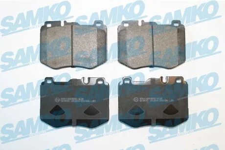 Комплект гальмівних накладок, дискове гальмо SAMKO 5SP2036