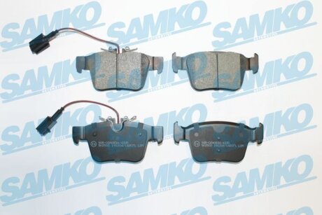 Комплект гальмівних накладок, дискове гальмо SAMKO 5SP2071