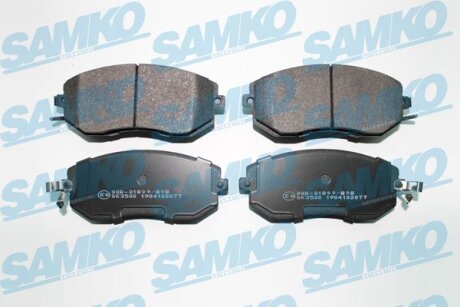 Колодки гальмівні передні Subaru Forester, Impreza, Legacy 98-> (LPR-) SAMKO 5SP2077