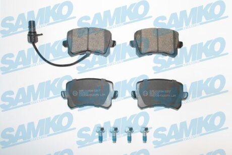 Комплект гальмівних накладок, дискове гальмо SAMKO 5SP2079