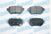 Колодки гальмівні задні Mazda 6 2.0/2.5 12-&gt; (Akebono) (LPR-) SAMKO 5SP2109 (фото 1)