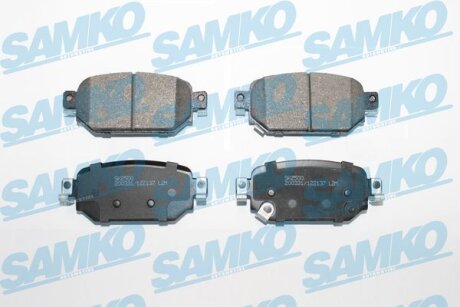 Колодки гальмівні задні Mazda CX-3, 3 13-> (LPR-) SAMKO 5SP2137