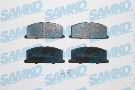 Колодки гальмівні передні Toyota Camry, Corolla, Carina 86-> (LPR-) SAMKO 5SP268