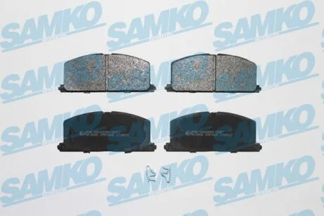Колодки гальмівні передні Toyota Camry, Corolla, Carina 86-> (LPR-) SAMKO 5SP268
