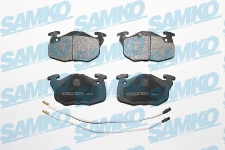 Тормозные колодки передние (18.0mm) Peugeot 205,305,306,309,405,Renault (Bendix) SAMKO 5SP271