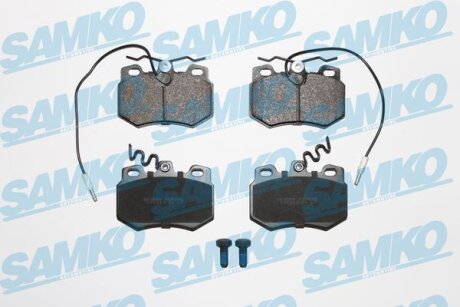 Комплект гальмівних накладок, дискове гальмо SAMKO 5SP272
