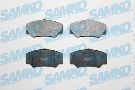 Комплект гальмівних накладок, дискове гальмо SAMKO 5SP277