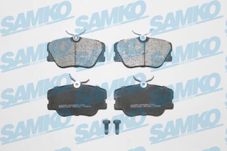 Торм.колодки передн. без датч. (19.3mm) МВ W124, W201 2.3-16V (Lucas) SAMKO 5SP280