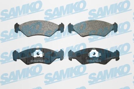Комплект гальмівних накладок, дискове гальмо SAMKO 5SP295