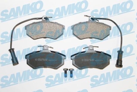 Комплект гальмівних накладок, дискове гальмо SAMKO 5SP300