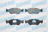 Колодки гальмівні пер. Lanos пол.сб. Espero,Kadet E, Astra F, Vectra A, Omega A (LPR-) SAMKO 5SP304 (фото 1)
