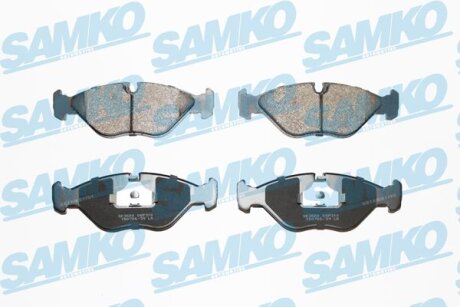 Комплект гальмівних накладок, дискове гальмо SAMKO 5SP310