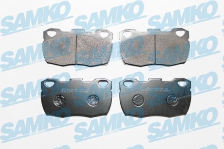 Комплект гальмівних накладок, дискове гальмо SAMKO 5SP332