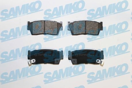 Комплект гальмівних накладок, дискове гальмо SAMKO 5SP342
