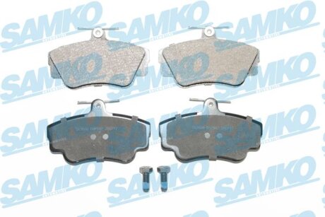 Комплект гальмівних накладок, дискове гальмо SAMKO 5SP347