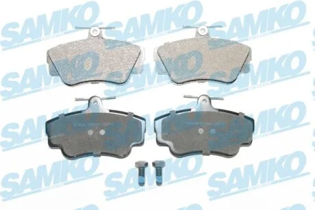 Комплект гальмівних накладок, дискове гальмо SAMKO 5SP347