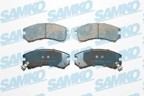 Колодки гальмівні дискові SAMKO 5SP363