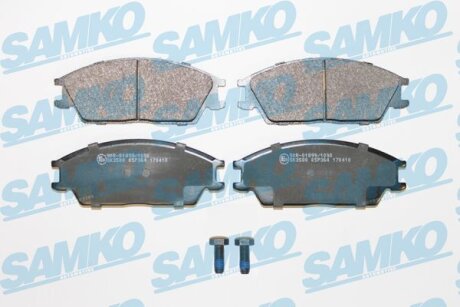 Комплект гальмівних накладок, дискове гальмо SAMKO 5SP364