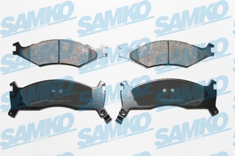 Комплект гальмівних накладок, дискове гальмо SAMKO 5SP426
