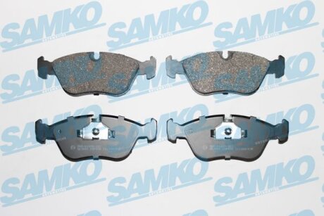 Комплект гальмівних накладок, дискове гальмо SAMKO 5SP436