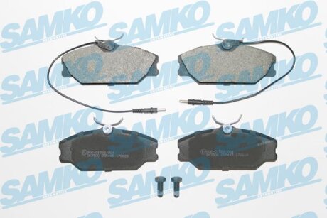 Колодки гальмівні передні Renault Megane I, Safrane I-II, Laguna I 95-> (LPR-) SAMKO 5SP445