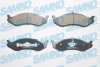Колодки гальмівні передні Jeep Cherokee, Grand Cherokee, Wrangler 83-> (LPR-) SAMKO 5SP459 (фото 1)