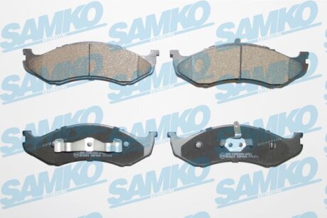 Колодки гальмівні передні Jeep Cherokee, Grand Cherokee, Wrangler 83-> (LPR-) SAMKO 5SP459