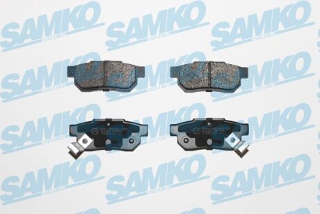 Комплект гальмівних накладок, дискове гальмо SAMKO 5SP506