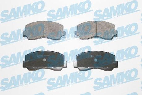 Комплект гальмівних накладок, дискове гальмо SAMKO 5SP532