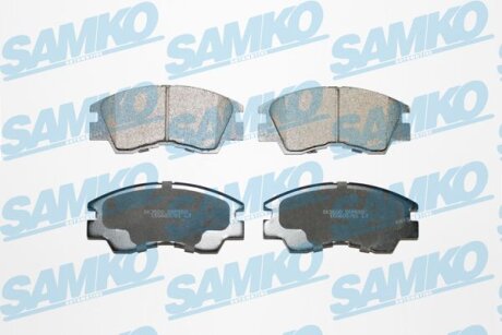 Комплект гальмівних накладок, дискове гальмо SAMKO 5SP550