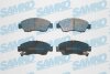Колодки гальмівні передні Honda Civic, Jazz, Logo/CAPA 96-> (LPR-) SAMKO 5SP558 (фото 1)