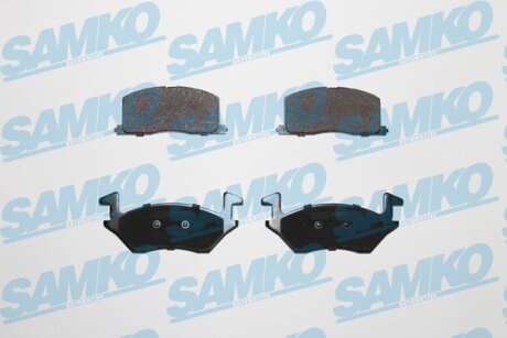 Комплект гальмівних накладок, дискове гальмо SAMKO 5SP560