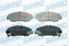 Колодки гальмівні дискові SAMKO 5SP566 (фото 1)