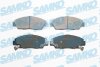 Колодки гальмівні передні Honda Accord V 92-&gt; (LPR-) SAMKO 5SP567 (фото 1)