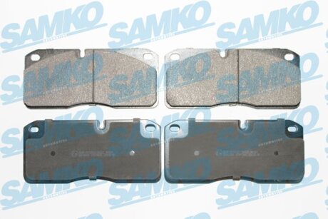 Комплект гальмівних накладок, дискове гальмо SAMKO 5SP586