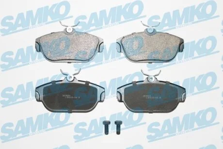Комплект гальмівних накладок, дискове гальмо SAMKO 5SP601