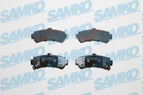 Комплект гальмівних накладок, дискове гальмо SAMKO 5SP624