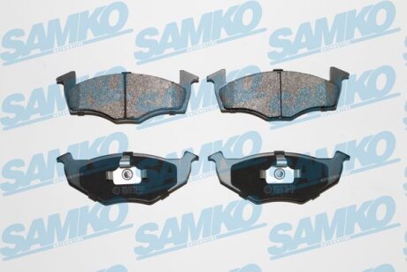 Колодки гальмівні передні VW Golf III (91-97), Vento (95-97) (LPR-) SAMKO 5SP627