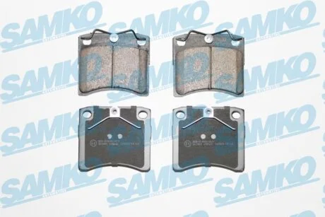 Колодки гальмівні дискові SAMKO 5SP631