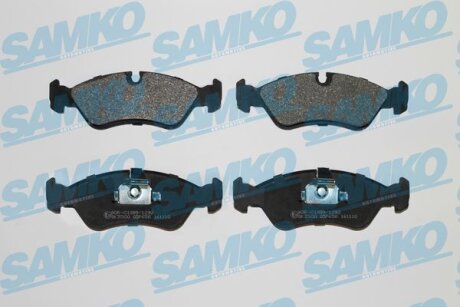 Колодки гальмівні передні Opel Astra F, Kadett E, Vectra A/B 87-> (LPR-) SAMKO 5SP656