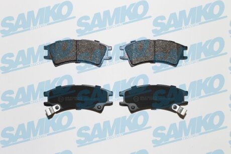 Комплект гальмівних накладок, дискове гальмо SAMKO 5SP695