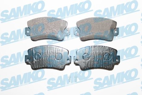 Комплект гальмівних накладок, дискове гальмо SAMKO 5SP731