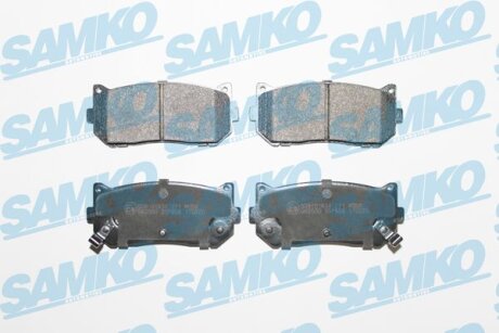 Колодки гальмівні дискові SAMKO 5SP808