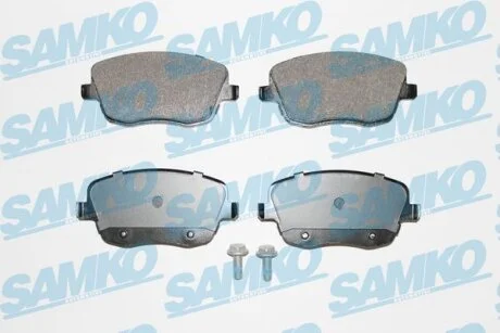 Колодки гальмівні пер. VW Polo, Skoda Fabia 02-> (LPR-) SAMKO 5SP817