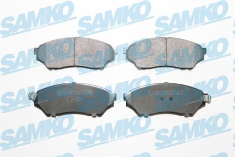 Комплект гальмівних накладок, дискове гальмо SAMKO 5SP819