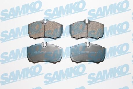 Колодки гальмівні задні Iveco Daily 99->, Ford Transit (06-14) (LPR-) SAMKO 5SP830