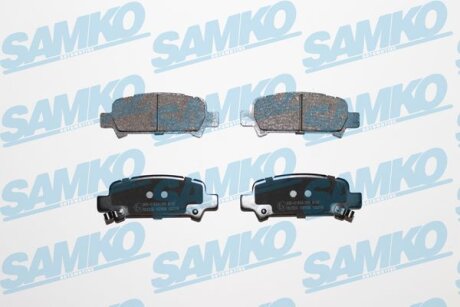 Колодки гальмівні задні Subaru Impreza, Outback, Forester 95-> (LPR-) SAMKO 5SP838