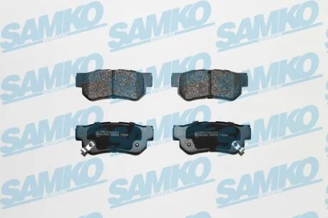 Колодки гальмівні задні Hyundai Matrix, Santa FE I, Sonata IV-V (LPR-) SAMKO 5SP848