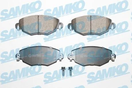 Тормозные колодки передние (18 мм) (система BOSCH) Ford Mondeo III 00-07 SAMKO 5SP865