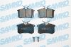 Колодки гальмівні задні VW Golf IV 99->, Passat B5 (96-05), Skoda Octavia 00-> 1.8T,1.9TDI LPR- SAMKO 5SP868 (фото 1)